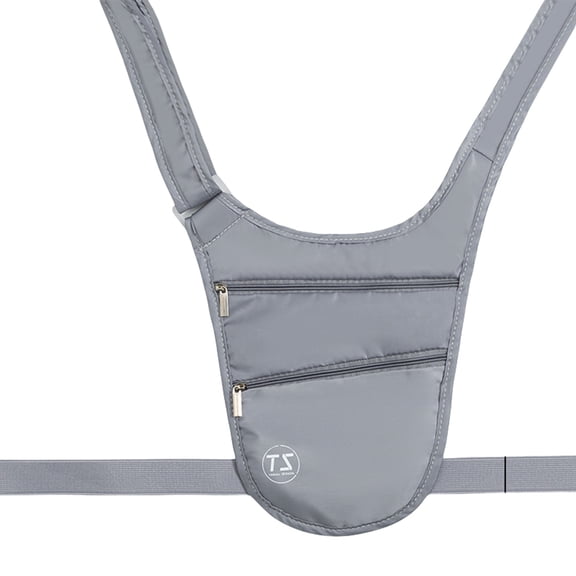 Anti-theft Sports Waist Bag Small Crossbody Bag Waist Pouches with Adjustable Strap Invisible Belt Bag for Travel