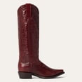 thumbnail image 2 of Women's Stetson Dove Goat Boots Snip Toe Handcrafted Red, 2 of 6