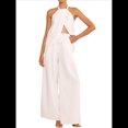 thumbnail image 3 of Conjunto de Dos Piezas para Mujer, Verano 2025, Informal, Sin Mangas, Cuello Alto, Top Corto, Pantalones de Pierna . XL, 3 of 9