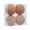 Color:champagne, variant on 1 Box Flocking Ball Christmas Tree Decorations Multi Color Holiday Ornaments For Festival Home Party Decoration