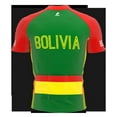 thumbnail image 2 of Bolivia Full Zipper Bike Short Sleeve Cycling Jersey  for Men - Size 3XL, 2 of 4
