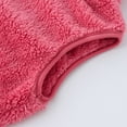 thumbnail image 4 of CPNG Toddler Fuzzy Sherpa Fleece Vest Cute Sherpa Sleeveless Waistcoat Lightweight Solid Color Cute Jacket Winter Warm Faux Fur Boys Girls Outerwear with Pocket, 4 of 8