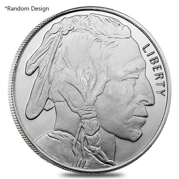 1/2 oz Silver Generic Rounds .999 Fine