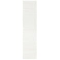 thumbnail image 3 of SAFAVIEH August Soren Solid Shag Runner Rug, Ivory, 2' x 8', 3 of 7