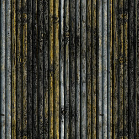 Dundee Deco's Charcoal, Beige, Yellow Faux Wood 3D Wall Panel, Peel and Stick Wall Sticker, Self Adhesive Foam Wallpaper Wall Paneling Decor, 2.3ft X 2.3ft, 5.29 sq ft each