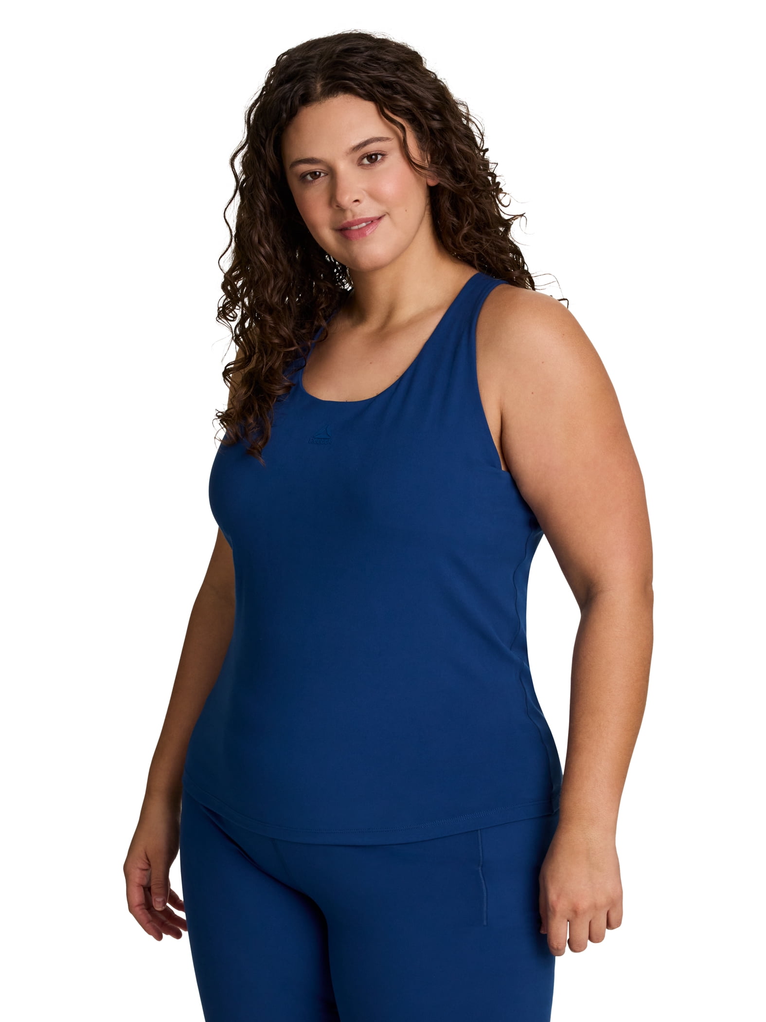 Reebok Women's Medium Impact Move Bra Tank with Removable Cups, Sizes XS-4X