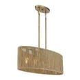thumbnail image 5 of 5 Light Linear Chandelier In Bohemian/Eclectic Style-9 Inches Tall And 14 Inches Wide Savoy House 1-1738-5-320, 5 of 5