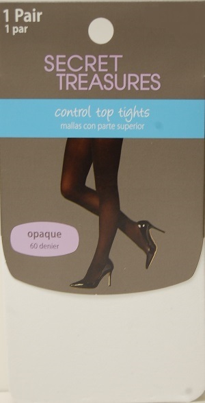 Lot of 5 Merona Maternity Tights Opaque Mid Rise Black Medium//Large Bulk Package
