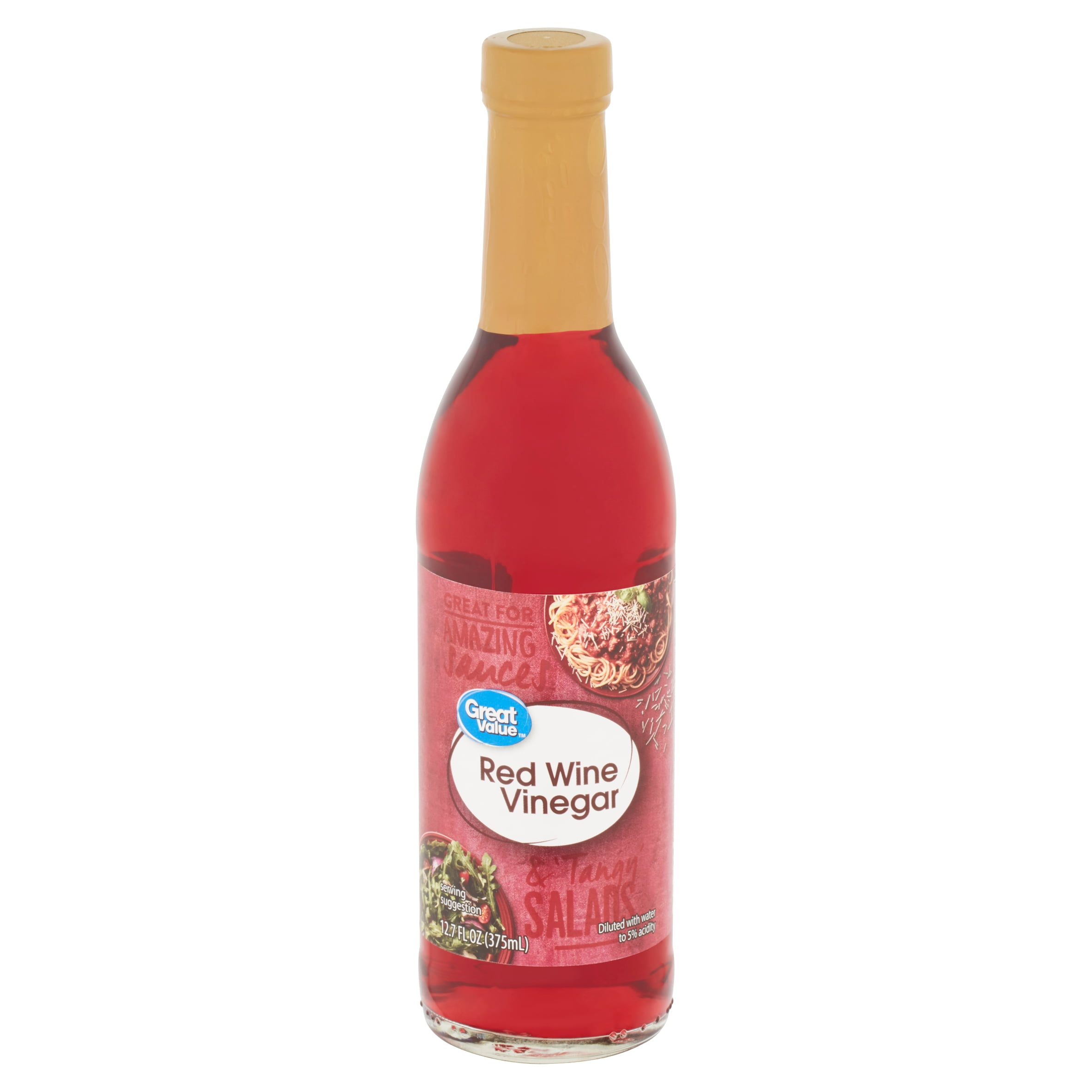 Great Value Red Wine Vinegar, 12.7 fl oz