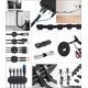 thumbnail image 2 of Kit de gestión de cables de 173 piezas, organizador de cables, bridas, clips adhesivos, 2 of 5