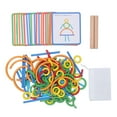 thumbnail image 2 of Creation Matching Puzzle Toys, Sticks Matching Puzzle Toy Various Shapes  For All Ages Kids For Intellectual Development, 2 of 8