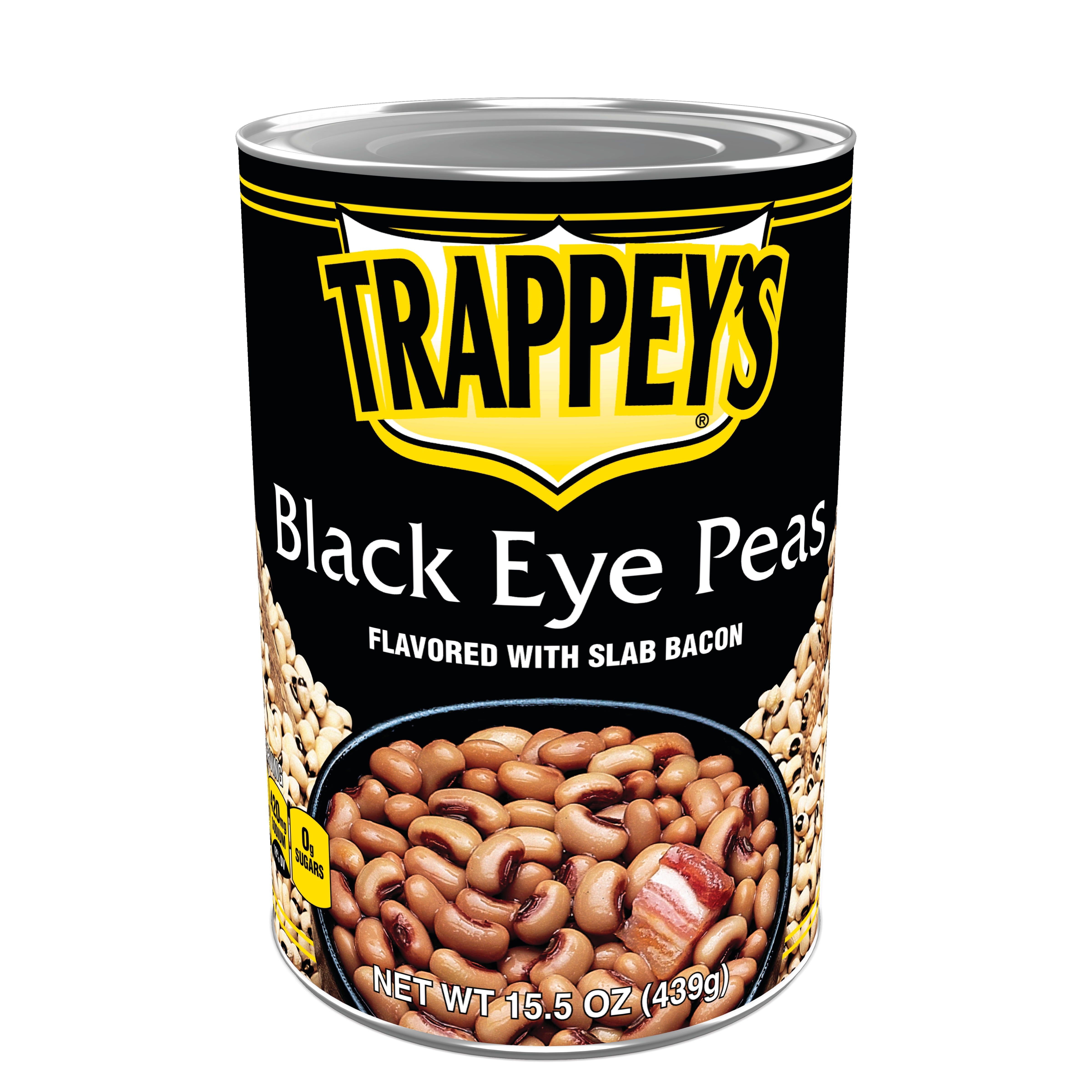 Trappey's Southern Style Blackeyed Peas with Bacon, 15.5 oz