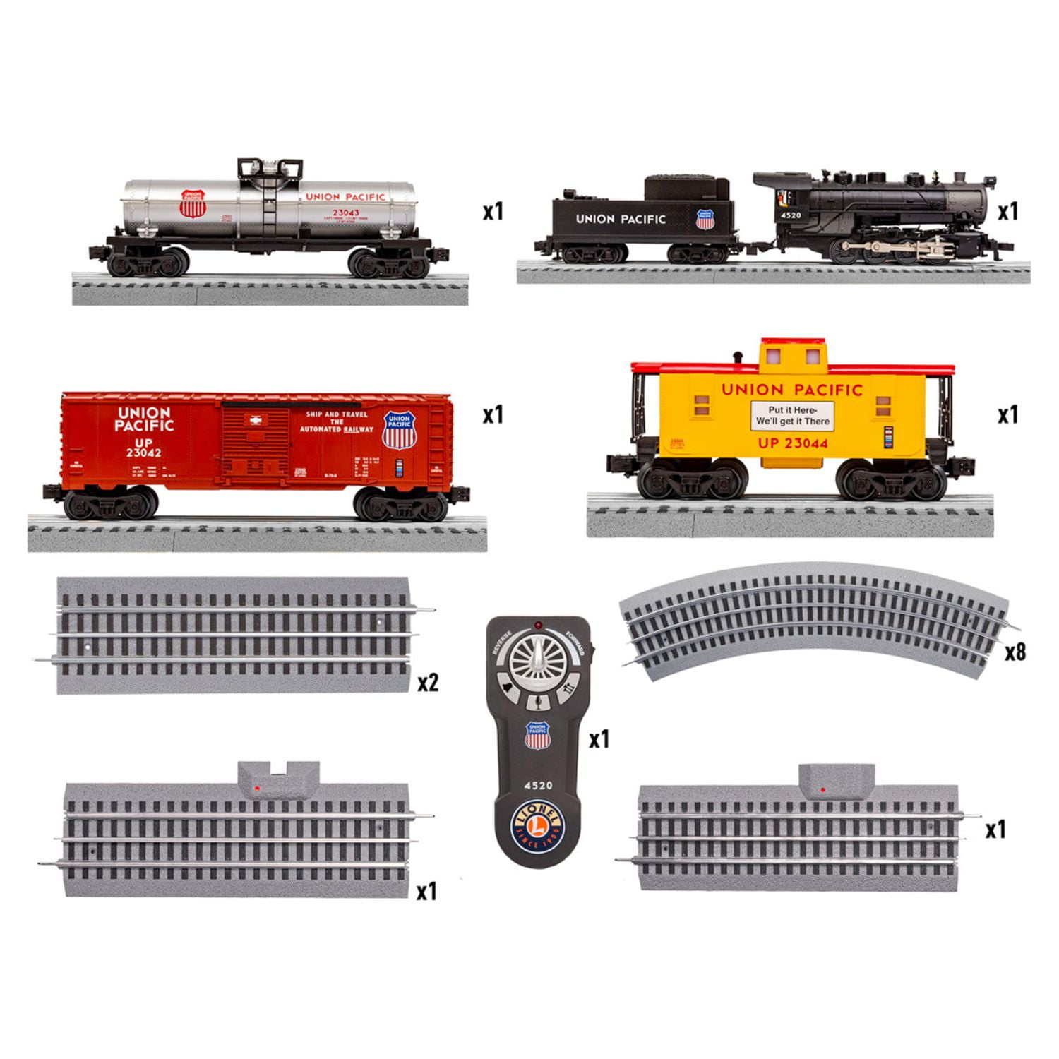 Lionel Union Pacific Flyer Lionchief Ready to Run Steam Train Set with Bluetooth Walmart