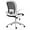 White-a, variant on IPKIG Foldable Office Chair - Home Office Desk Chairs with Wheels and Flip-Up Arms - Ergonomic Backrest Mesh Computer Chair Adjustable Swivel Rolling Home Executive (White)