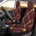 thumbnail image 2 of Vsdgher Buffalo Check Plaid Automotive Seat Covers for Cars Trucks and SUVs – Car Seat Covers for Truck Seat Protectors Set of 2, 2 of 7