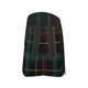 thumbnail image 3 of Disketp Buffalo Plaid Dark Green Estuche de Lápices de Doble Capa con Tapa Abatible y Cremallera, Organizador Escolar para Adolescentes y Adultos, 3 of 7