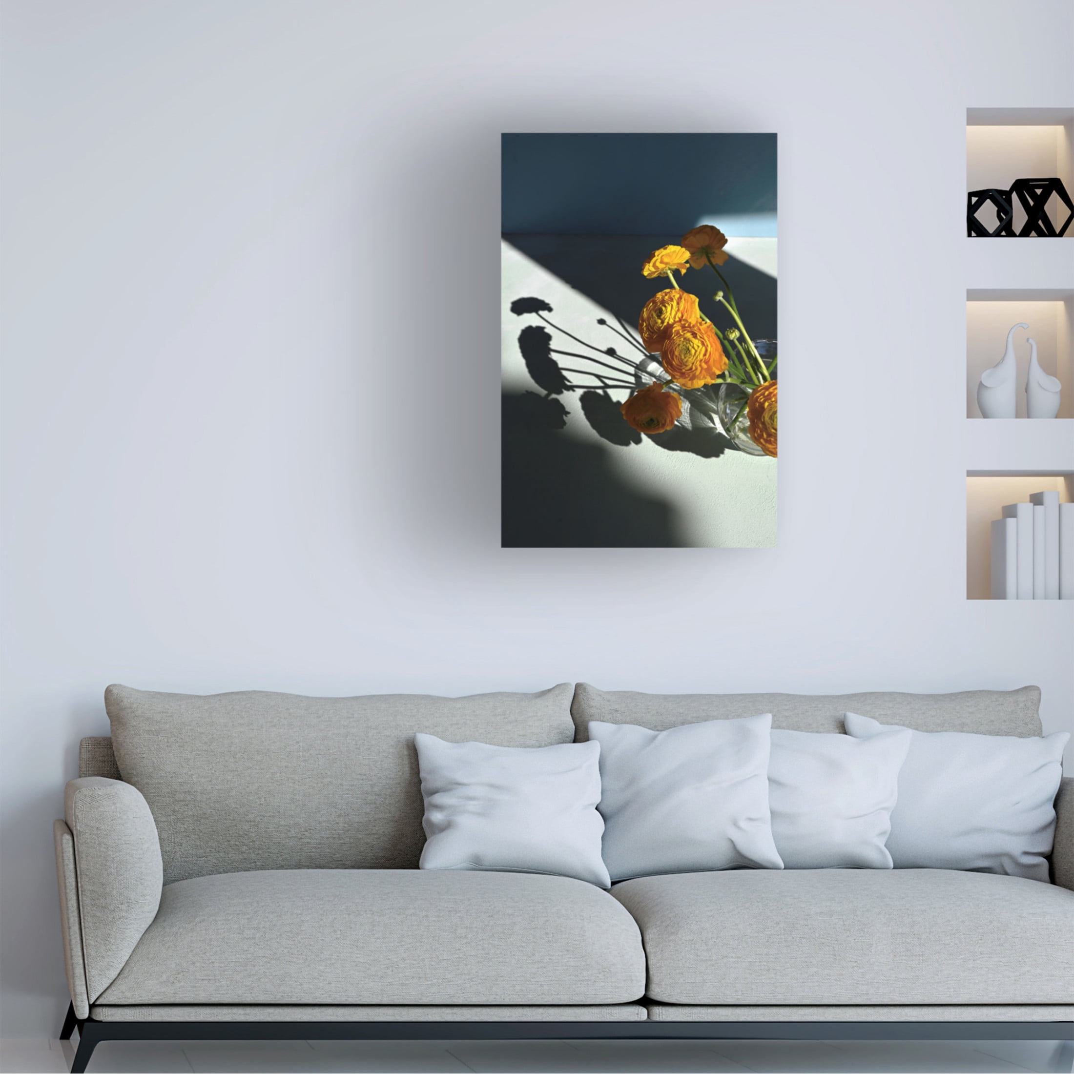 Trademark Fine Art Donatella Basso Yellow buttercups Canvas Wall Art