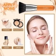 thumbnail image 2 of DUAIU Foundation Brush Flat Top Kabuki Foundation Brush for Liquid Makeup,Premium Synthetic Makeup Brushes for Cream,Powder,Blending,Buffing and Stippling,Professional Face Brush, 2 of 7