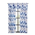 thumbnail image 6 of PowerSellerUSA 2-PACK Floral Modern Room Darkening Window Curtain for Livingroom, Bedroom and Kitchen, Rod Pocket Top, 50" W x 63" L, Panel, 6 of 6