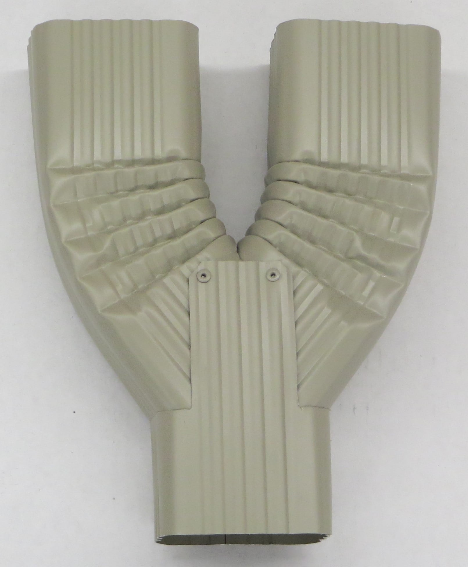 Downspout Y Funnel (2X3, Clay)