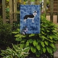 thumbnail image 2 of Siberian Husky Welcome Garden Flag, 2 of 3