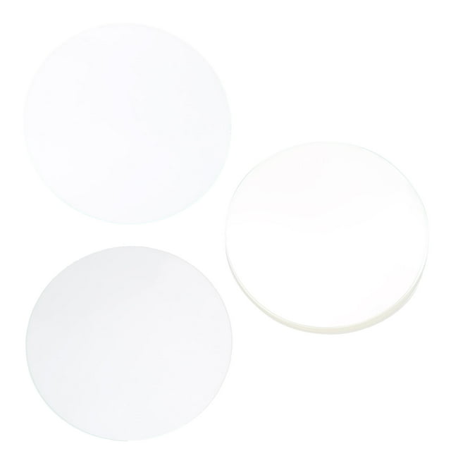 Film Protecteur Transparent pour Badges PVC Premium 100 Pcs pour Boutons Épingles Badges avec Large Application