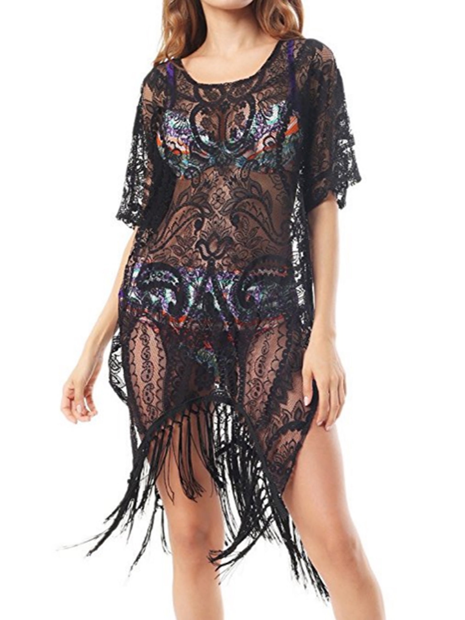 beach cover up dresses walmart