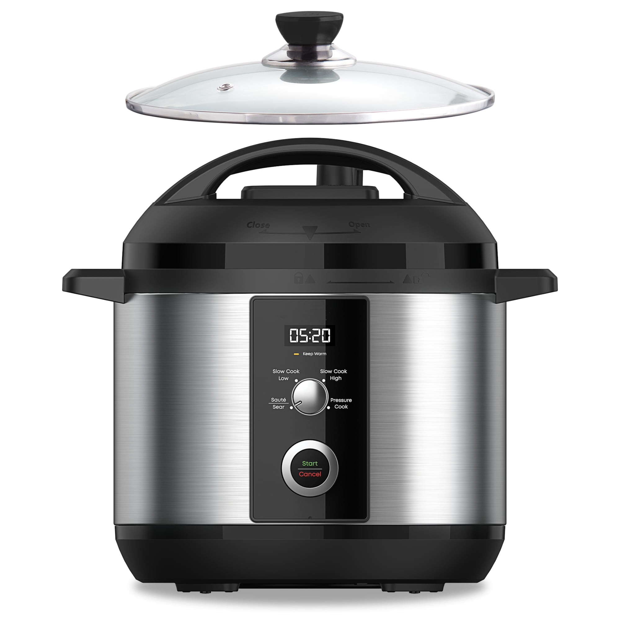 ATNIDC 3in1 Slow Cooker, Pressure Cooker and Wok