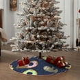 thumbnail image 4 of Rateoe Sloth with Donuts Pattern Christmas Tree Skirt with Ties , Christmas Tree Decorations, Farmhouse Christmas Decor Xmas Holiday Decorations-36", 4 of 6