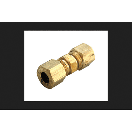 Brass Fitting Union JMF 5/8 in. Dia. x 1/2 in. Dia. Compression To Compression To Compression Yellow Brass Union ()