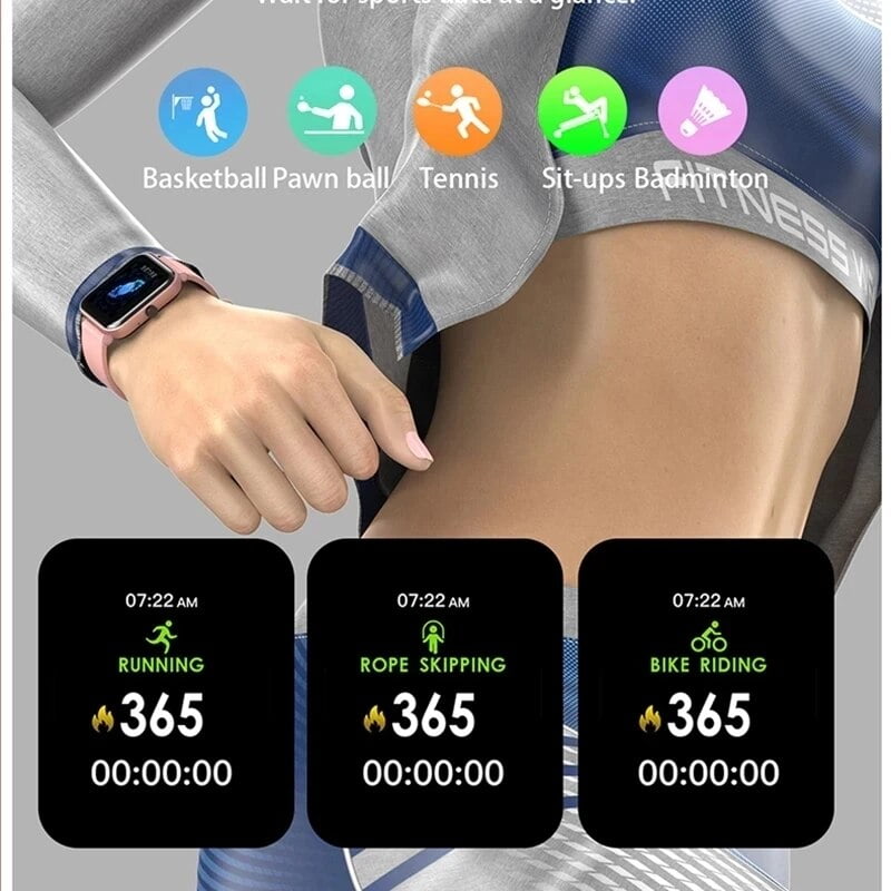 2023 New Smart Watch For Men Women Gift Full Touch Screen Sports Fitness Watches Bluetooth Calls Digital Smartwatch Wristwatch mesh belt black 3 Walmart