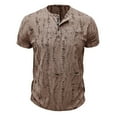 thumbnail image 2 of Men's Fashion Ripped Short Sleeve Casual T Shirt Comfortable Breathable Tee Stylish Streetwear Top for Daily Wear Men's Lightweight Crewneck Tee Tops, 2 of 5