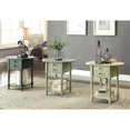 thumbnail image 4 of Bowery Hill Table d'Appoint en Bois à Rabat Finition Gris Antique, 4 of 6