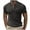 Black, variant on ohmzyzo Mens Polo Shirts Quarter Zip Solid Color Shirts Casual Classic Lightweight Tees Short Sleeve Golf Tee Tops with Zipper Pocket Beige 3XL