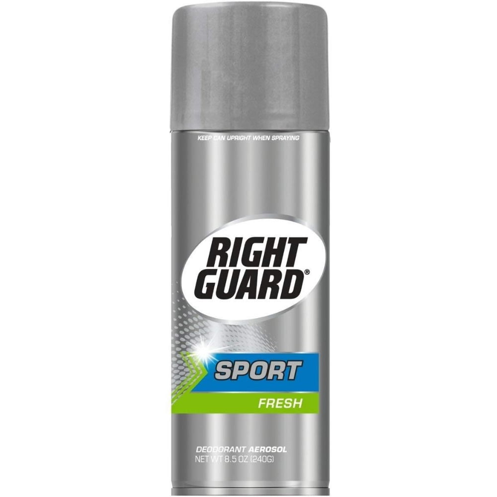 6 Pack Right Guard Sport Fresh Deodorant Aerosol Spray, 8.5 oz