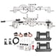 thumbnail image 1 of Ejes sobre orugas RC, portal trasero delantero RC Ejes RC Juego completo Ejes de portal delantero trasero de metal Tecnología avanzada, 1 of 14