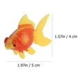 thumbnail image 4 of FRCOLOR Fake Fish 3pcs Fish Tank Fake Carps Aquarium Landscaping Fish Decorations (Assorted Color),1.97"X1.57"X0.39", 4 of 4