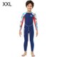 thumbnail image 2 of Neoprene Wetsuits Traje de buceo a prueba de frío Niños Wetsuit de manga larga Pantalones largos de una sola pieza Fullsuit Fullable Snorkel Set XXL 2.5mm Scienceny OD003648-05, 2 of 7