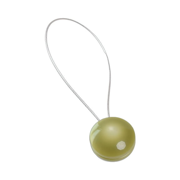 AUQ Magnetic Curtain Tiebacks,15.75" Curtain Holder,Curtain Holders,Green