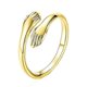 thumbnail image 1 of Anillos de abrazo para mujer, anillo ajustable de aleación, anillo inspirador de abrazo, anillo de mano para abrazar, regalos de cumpleaños, vacaciones, regalo de joyería para madre e hija, oro, 1 of 2