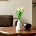 thumbnail image 4 of 2Pc Clearance Under $3 Artificial Tulips Faux Tulip For Entryway, Pu Petite Stem Length (H), 4 of 7