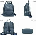 thumbnail image 2 of RKXQT Leather Backpack for Women Elegant Genuine Backpack Purse Ladies Leather Shoulderbag, 2 of 5