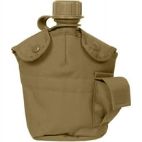 Rothco GI Style MOLLE Canteen Cover, Coyote Brown, -CoyoteBrown