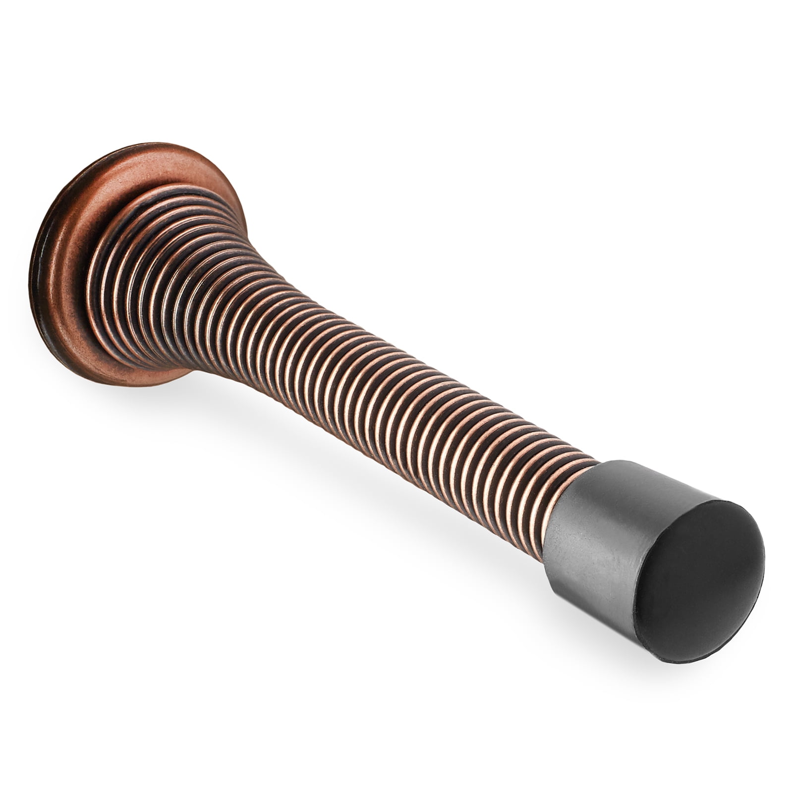 Cauldham HeavyDuty Spring Door Stop 31/4" Flexible Stopper with