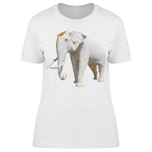 Beautiful Stucco Elephant Full T-Shirt Women -Image by Shutterstock, Female x-Large