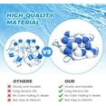 thumbnail image 5 of 20Ft Adjustable Pool Safety Rope bywith Floats for Indoor and Outdoor Swimming Pools Separating Depth-Floating Buoy Line with 9 Floats and 2 Hooks$$Garden &, 5 of 7