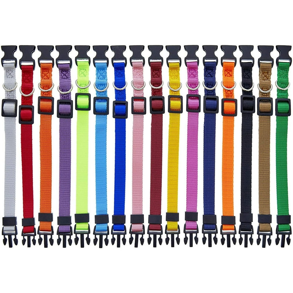 Breakaway Dog Collar, ID Collar (16 Pack)