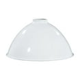 thumbnail image 4 of B&P Lamp® 10 Inch Diameter Modern Industrial Dome Shade, White, 4 of 5