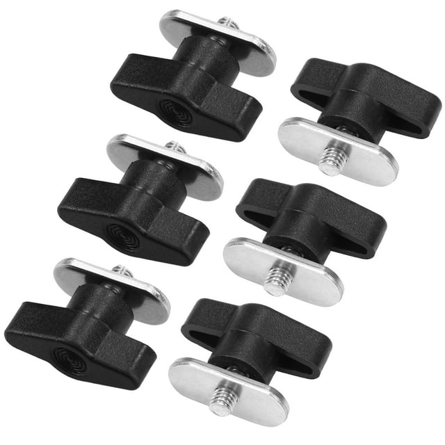 eccomum 6 Sets Kayak Screws Nuts Hardware for Rail Canoe Kayak Track Mounting System Fishing Boat Accessories