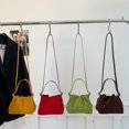thumbnail image 7 of Women Vintage Suede Handbags Tote Handbag Drawstring Bucket Bag Slouchy Crossbody Shoulder Bag Satchel Everyday Purse, 7 of 7